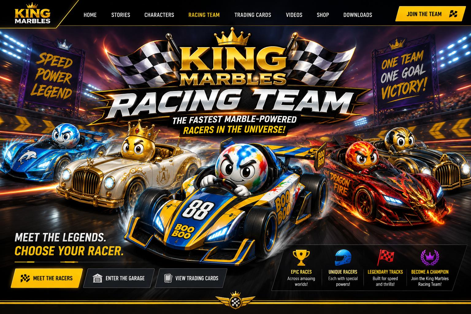 King Marbles Racing Team
